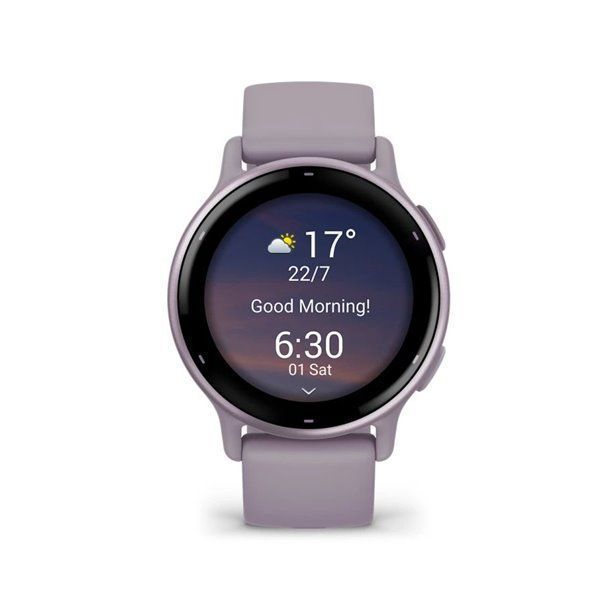 Смарт-часы Garmin vivoactive 5 орхидеевые с безелем металлик 010-02862-13 фото