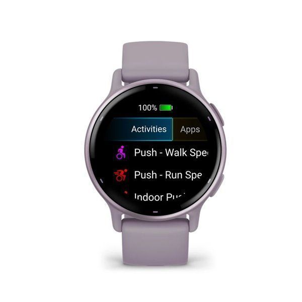 Смарт-часы Garmin vivoactive 5 орхидеевые с безелем металлик 010-02862-13 фото