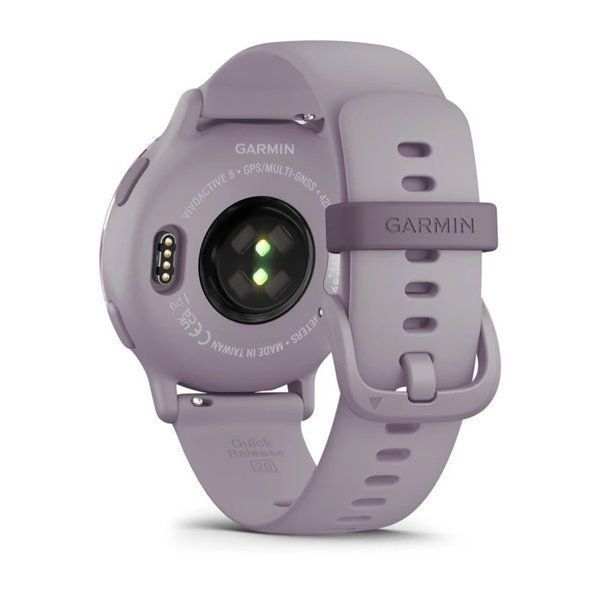 Смарт-часы Garmin vivoactive 5 орхидеевые с безелем металлик 010-02862-13 фото