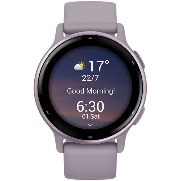 Смарт-часы Garmin vivoactive 5 орхидеевые с безелем металлик 010-02862-13 фото