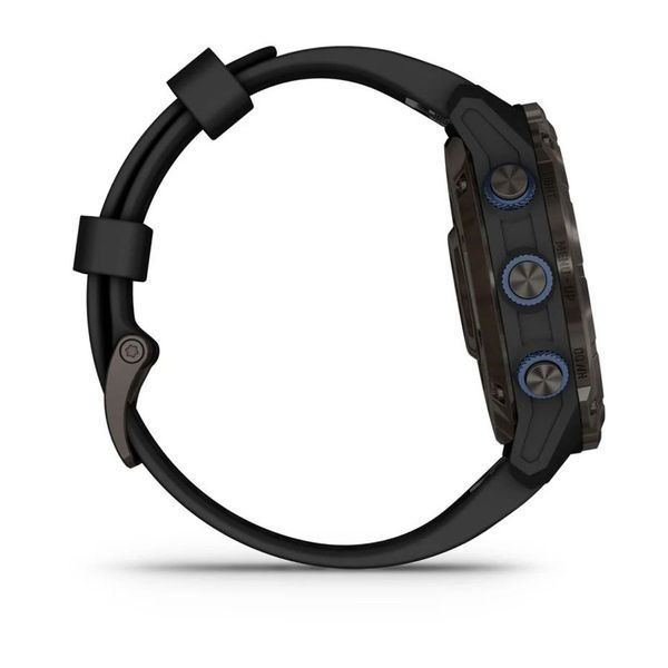 Смарт-годинник Garmin Descent Mk3i (51 мм) карбоново-сірий DLC титановий з чорним силіконовим ремінцем і Descent T2 Transceiver BNDL-DMK3-51CGDT2 фото