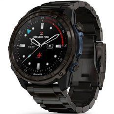 Смарт-годинник Garmin Descent Mk3i (51 мм) карбоново-сірий DLC титановий з DLC титановим ремінцем і Descent T2 Transceiver BNDL-DMK3i-51CGTTDT2 фото