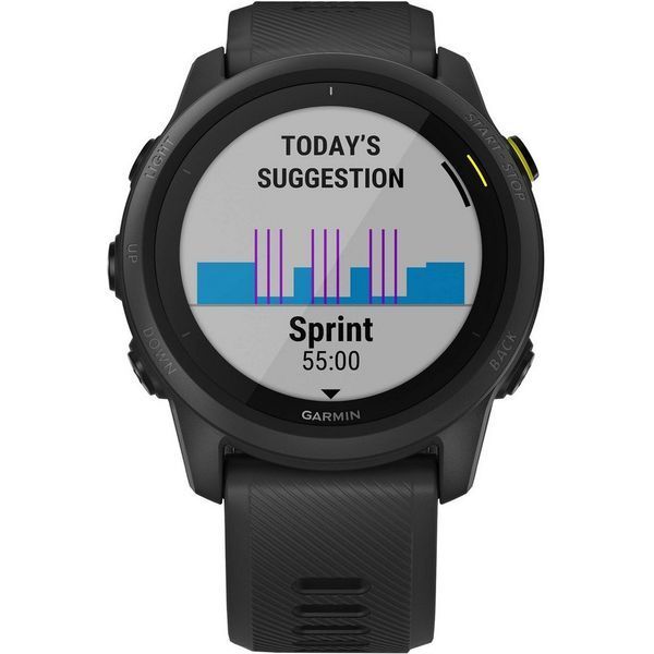 Смарт-часы Garmin Forerunner 745 с черным ремешком 010-02445-10 фото