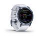Смарт-часы Garmin fenix 7 Sapphire Solar минерально-синие титановые DLC с ремешком цвета белого камня 010-02540-25 фото 3