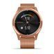 Смарт-часы Garmin vivomove Luxe с розово-золотистыми корпусом и ремешком 010-02241-24 фото 7