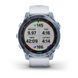 Смарт-часы Garmin fenix 7 Sapphire Solar минерально-синие титановые DLC с ремешком цвета белого камня 010-02540-25 фото 9