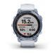 Смарт-часы Garmin fenix 7 Sapphire Solar минерально-синие титановые DLC с ремешком цвета белого камня 010-02540-25 фото 6