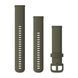 Быстросменные ремешки Garmin силиконовые (20 мм) цвета мха 010-13021-06 фото