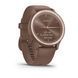 Смарт-часы Garmin vivomove Sport цвета какао с силиконовым ремешком и персиково-золотистыми вставками 010-02566-02 фото 5