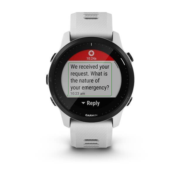 Смарт-часы Garmin Forerunner 945 LTE с белым ремешком 010-02383-01 фото