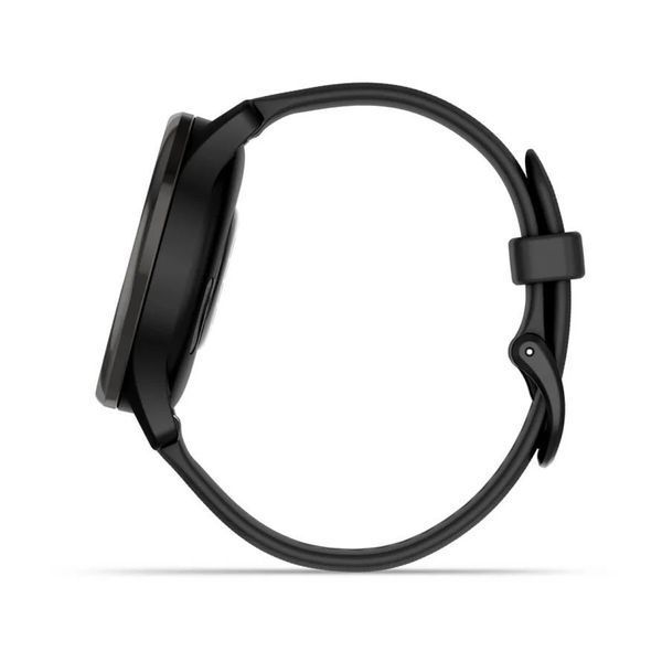 Смарт-годинник Garmin vivomove Trend із грифельним сталевим безелем, чорними корпусом та ремінцем 010-02665-00 фото