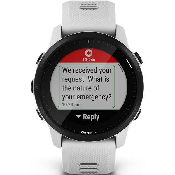 Смарт-часы Garmin Forerunner 945 LTE с белым ремешком 010-02383-01 фото