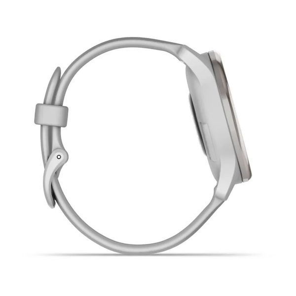 Смарт-годинник Garmin vivomove Trend із сріблястим сталевим безелем, сірими корпусом та ремінцем 010-02665-03 фото
