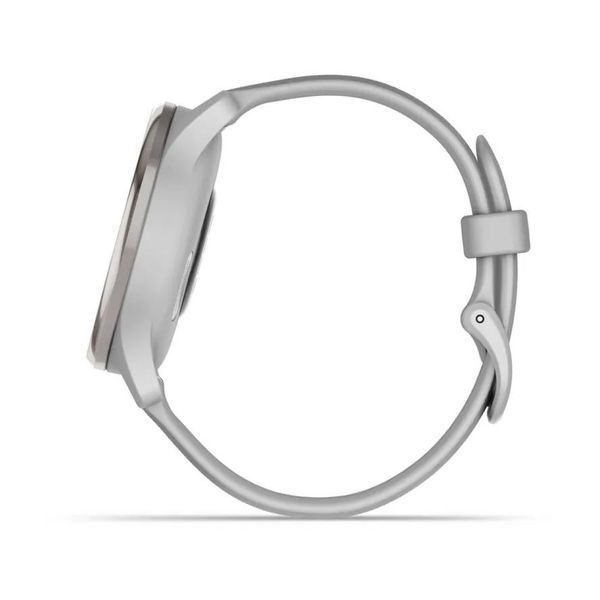 Смарт-годинник Garmin vivomove Trend із сріблястим сталевим безелем, сірими корпусом та ремінцем 010-02665-03 фото