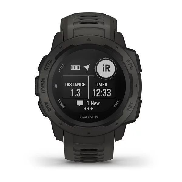 Смарт-часы Garmin Instinct Graphite 010-02064-00 фото