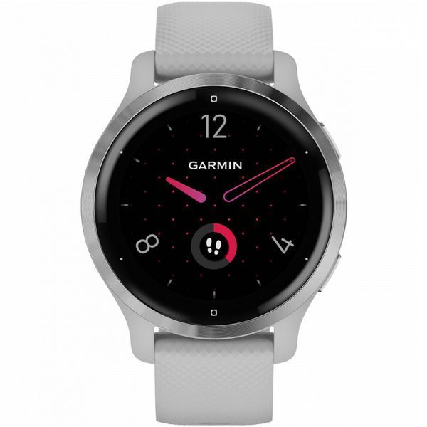 Смарт-годинник Garmin Venu 2S сірий зі сріблястим безелем 010-02429-12 фото