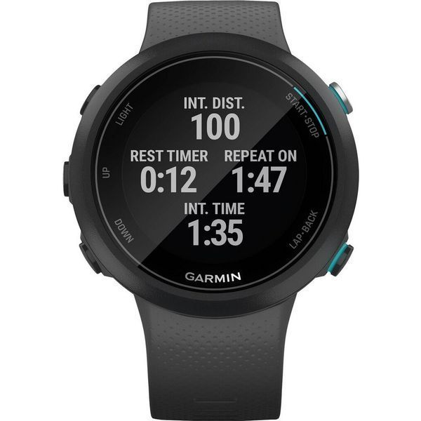 Смарт-годинник Garmin Swim 2 з чорним ремінцем 010-02247-10 фото