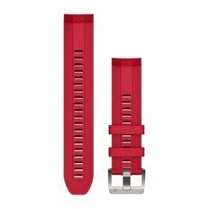 Ремінці для годинника Garmin QuickFit 22 MARQ GEN2 Collection силіконові плазмово-червоні 010-13225-03 фото