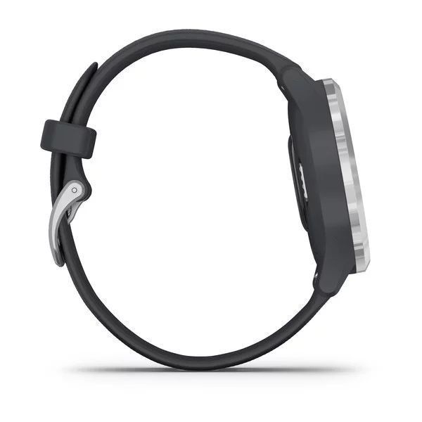 Смарт-часы Garmin vivomove 3S с серебристым безелем и гранитно-синим ремешком 010-02238-20 фото