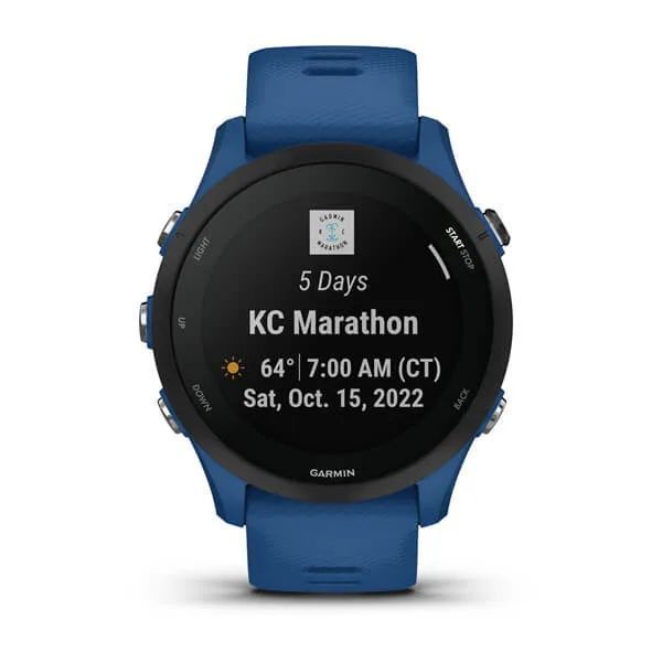 Смарт-годинник Garmin Forerunner 255 синій приплив 010-02641-11 фото