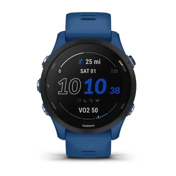 Смарт-годинник Garmin Forerunner 255 синій приплив 010-02641-11 фото