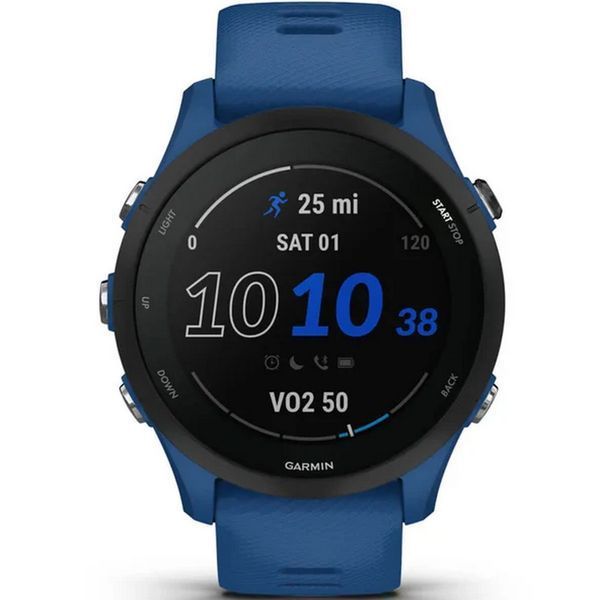 Смарт-годинник Garmin Forerunner 255 синій приплив 010-02641-11 фото