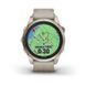Смарт-часы Garmin fenix 7S Pro Sapphire Solar Edition нежно-золотистые с кожаным ремешком цвета известняка 010-02776-30 фото 7