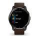 Смарт-часы Garmin Venu 2 Plus графитовые с коричневым кожаным ремешком 010-02496-15 фото 6