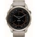 Смарт-часы Garmin fenix 7S Pro Sapphire Solar Edition нежно-золотистые с кожаным ремешком цвета известняка 010-02776-30 фото 2