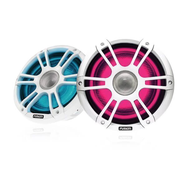 Морські динаміки Fusion Signature Series 3 коаксіальні спортивні білі 7,7" із підсвічуванням CRGBW 010-02433-10 фото