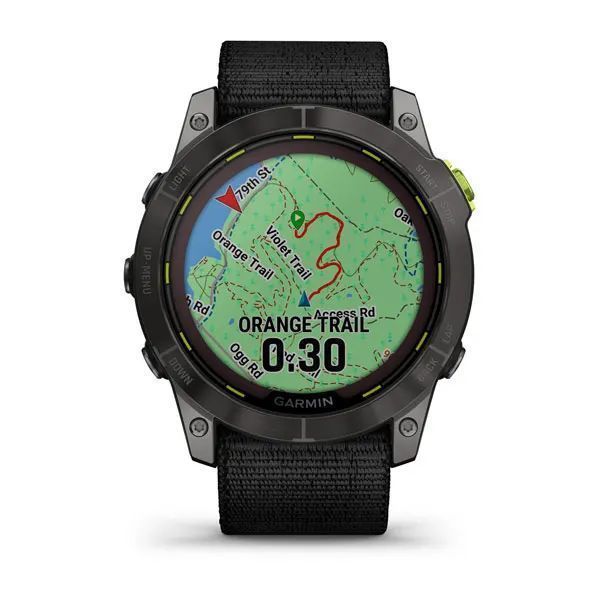 Смарт-часы Garmin Enduro 2 с черным нейлоновым ремешком 010-02754-01 фото