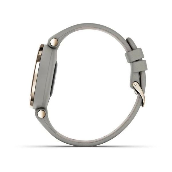 Смарт-часы Garmin Lily Classic с кремово-золотистым безелем, серым корпусом и итальянским кожаным ремешком 010-02384-B2 фото