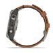 Смарт-годинник Garmin fenix 7 Pro Sapphire Solar Edition титановий з каштановим шкіряним ремінцем 010-02777-30 фото 13