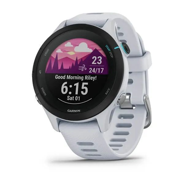 Смарт-часы Garmin Forerunner 255s Music белый камень 010-02641-33 фото