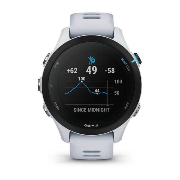 Смарт-часы Garmin Forerunner 255s Music белый камень 010-02641-33 фото