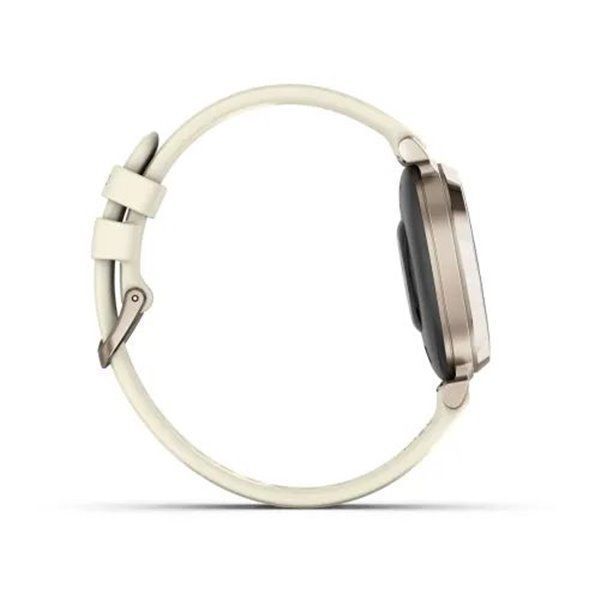 Смарт-часы Garmin Lily 2 кремово-золотистые с кокосовым силиконовым ремешком 010-02839-00 фото