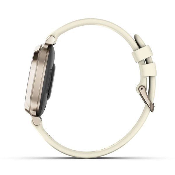 Смарт-часы Garmin Lily 2 кремово-золотистые с кокосовым силиконовым ремешком 010-02839-00 фото