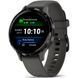 Смарт-часы Garmin Venu 3s серые со сланцевым стальным безелем и силиконовым ремешком 010-02785-00 фото 1