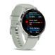 Смарт-часы Garmin Venu 3s шалфейно-серые с серебристым стальным безелем и силиконовым ремешком 010-02785-01 фото 3