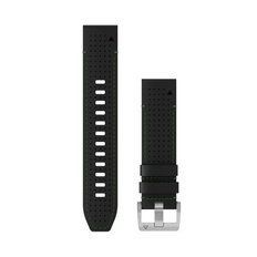Ремінці для годинника Garmin QuickFit 22 MARQ GEN2 Collection шкіряні/FKM, чорні/зелені 010-13225-09 фото