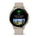 Смарт-годинник Garmin Venu 3s французький сірий із золотистим сталевим безелем і силіконовим ремінцем 010-02785-02 фото 4