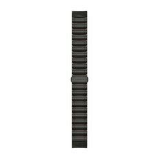 Ремінець для годинника Garmin QuickFit 22 гібридний титаново-силіконовий карбоново-сірий DLC 010-12738-00 фото