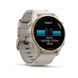 Смарт-годинник Garmin fenix 8 AMOLED (43 мм) Sapphire золотистий/вапняково-сірий шкіряний ремінець ексклюзив 010-02903-40 фото 3