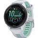 Смарт-часы Garmin Forerunner 265s с черным безелем, белым корпусом и бело-неотропик силиконовым ремешком 010-02810-14 фото 1