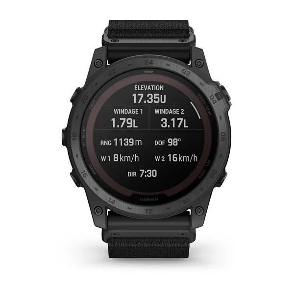 Смарт-часы Garmin tactix 7 Pro Ballistic Solar с нейлоновым ремешком 010-02704-21 фото