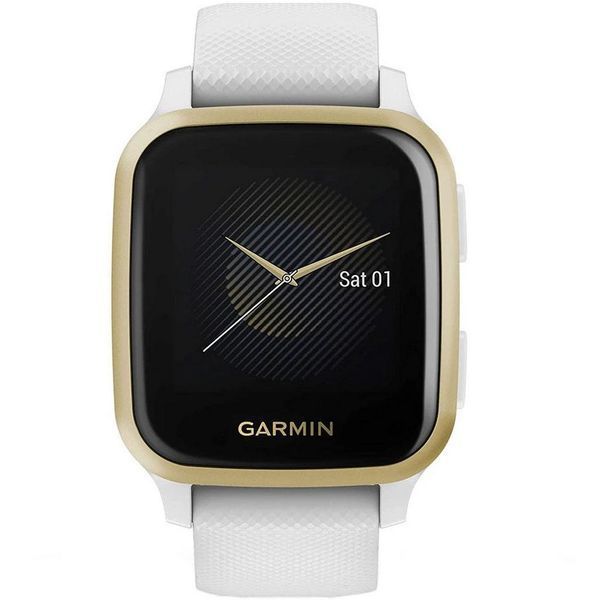Смарт-часы Garmin Venu Sq белые с золотистым безелем 010-02427-11 фото
