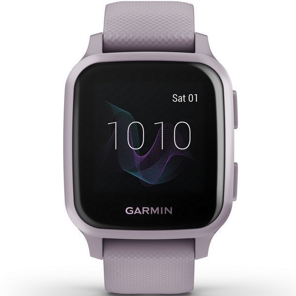 Смарт-часы Garmin Venu Sq фиолетовые с безелем металлик 010-02427-12 фото