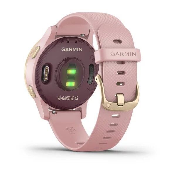Смарт-часы Garmin vivoactive 4S пыльно-розовые со светло-золотистым безелем 010-02172-33 фото