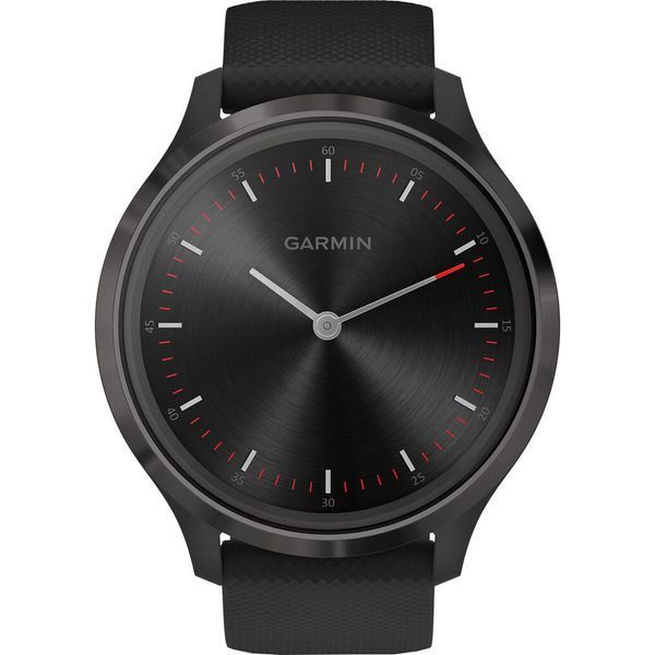 Смарт-годинник Garmin vivomove 3 із грифельним безелем та чорними корпусом і ремінцем 010-02239-21 фото