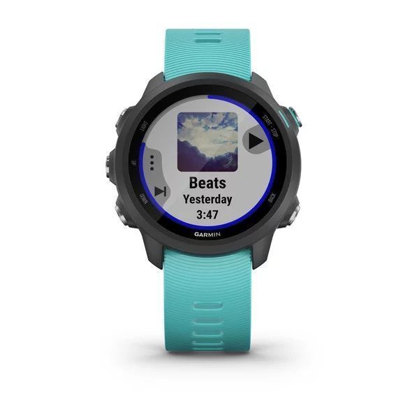 Смарт-годинник Garmin Forerunner 245 Music з бірюзовим ремінцем 010-02120-32 фото